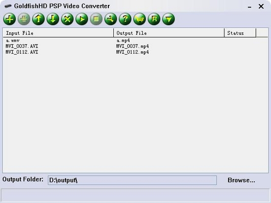 GoldfishHD PSP Video Converter