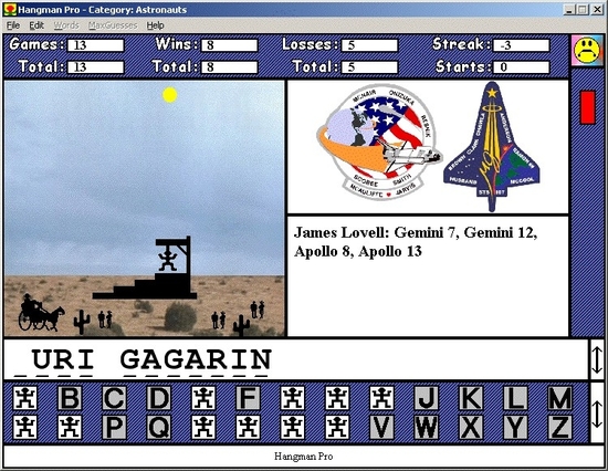 Hangman Pro for Windows