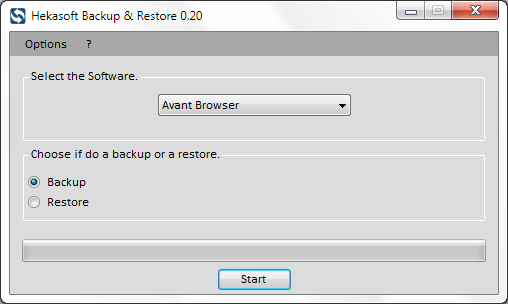 Hekasoft Backup Restore