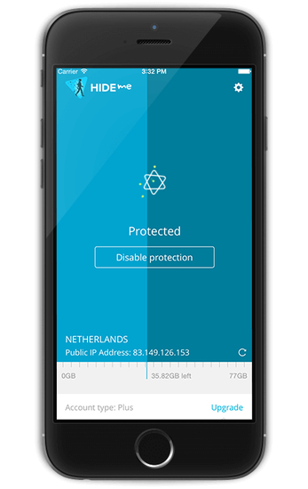 hide.me VPN for iOS
