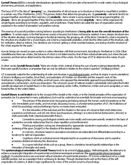 Human Open Systems (MBA)