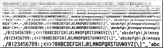 HVLJFont Soft Fonts for Laser Printers