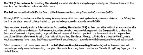 IAS Accounting Standards (MEGA)