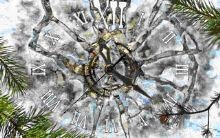Ice Clock 3D Photo Screensaver