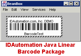 IDAutomation Java Linear Barcode Package