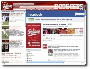 Indiana Hoosiers IE Browser Theme