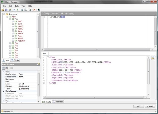 Indigo DXQ XQuery Tool