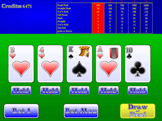 Jacks or Better Poker