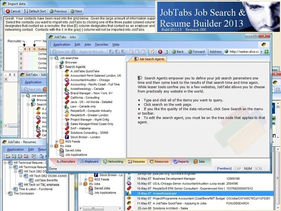 JobTabs Job Search and Resume Builder