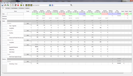 JXCirrus CalCount for Windows