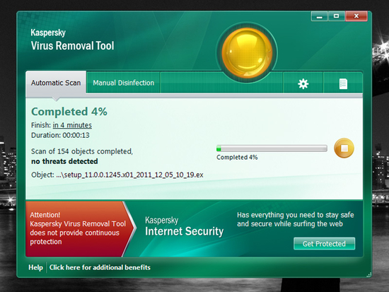 Kaspersky Virus Removal Tool