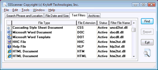 KT Text Filters