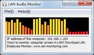 LAN Audio Monitor