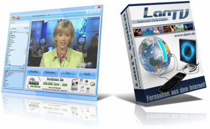 LanTV.de - 2500 TV-Kanäle auf Ihrem PC