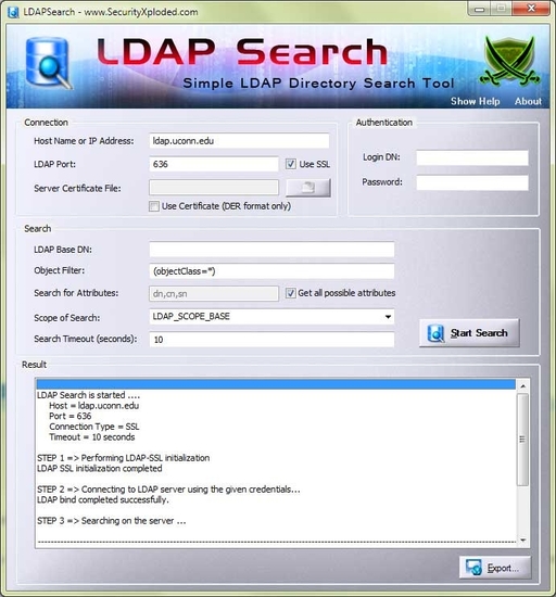 LDAP Search