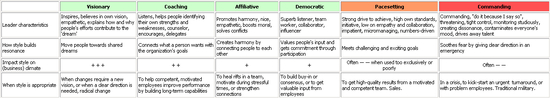 Leadership Types Software