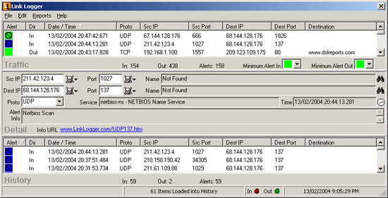 Link Logger - Linksys Protocol