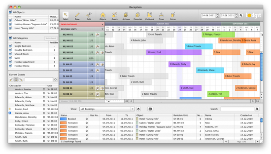 Lodgit Desk Hotel Software (Mac-Version)