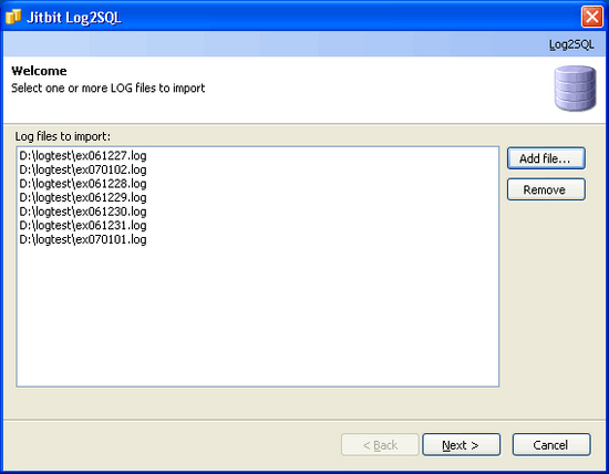 Log2SQL