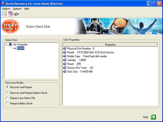 Lotus Notes Data Recovery by Unistal