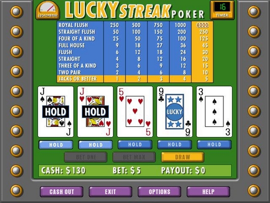 Lucky Streak Poker