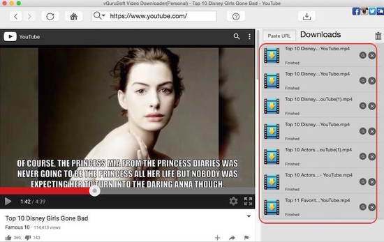 Mac Video Downloader vGuruSoft
