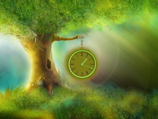 Magic Tree Clock ScreenSaver