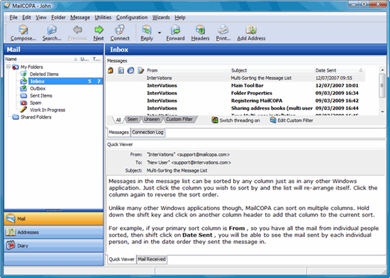 MailCOPA Email Client