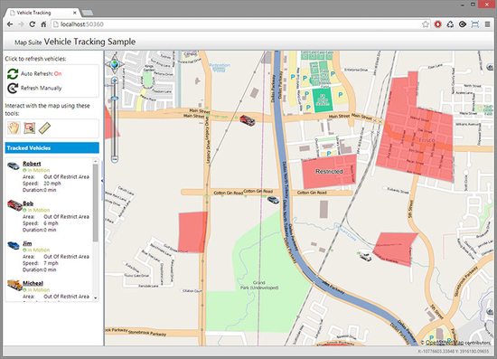 Map Suite MVC Edition