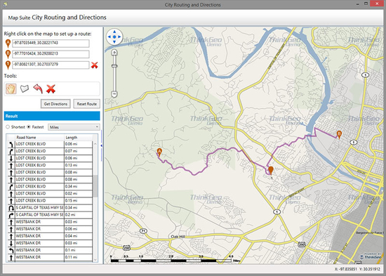 Map Suite Routing