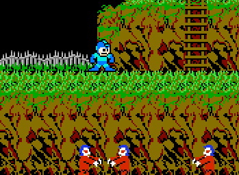 Megaman Fighting Ghosts
