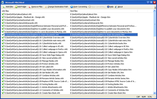 Mht2Html