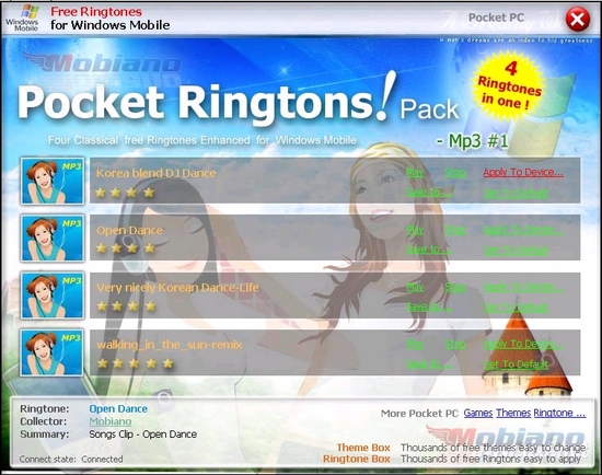 Mobiano Free mp3 ringtones Pack - #1