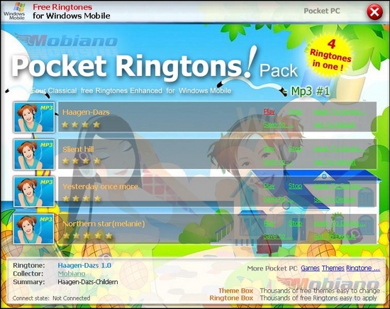 Mobiano Free mp3 ringtones Pack - #2