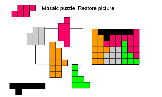 Mosaic logic onlie game