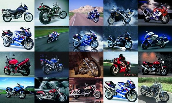 Motor Bikes Photo Screensaver