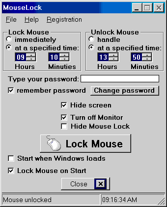 Mouse Lock