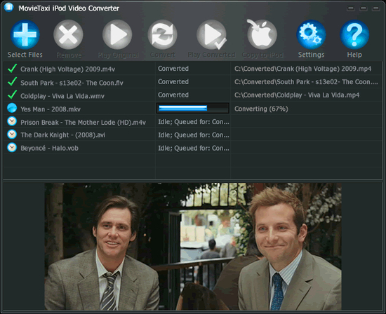 MovieTaxi iPod video Convert First