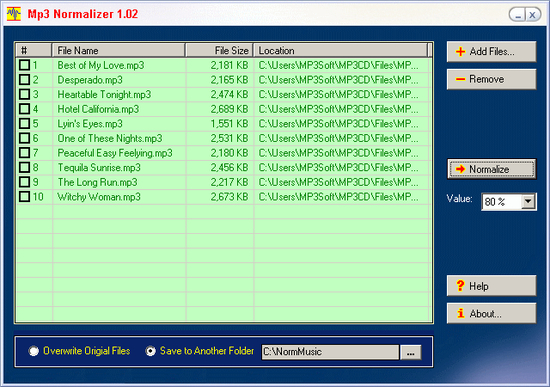 MP3 Normalizer
