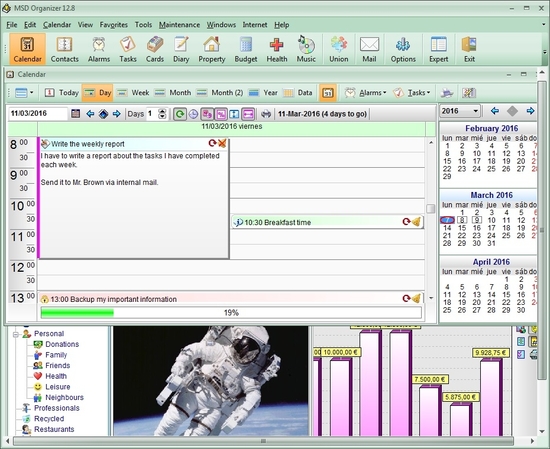 MSD Organizer Freeware