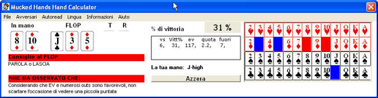 Mucked Hands Calculator