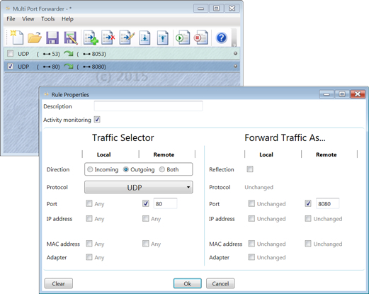 Multi Port Forwarder