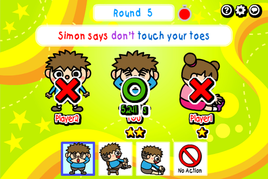 Multiplayer Simon Says