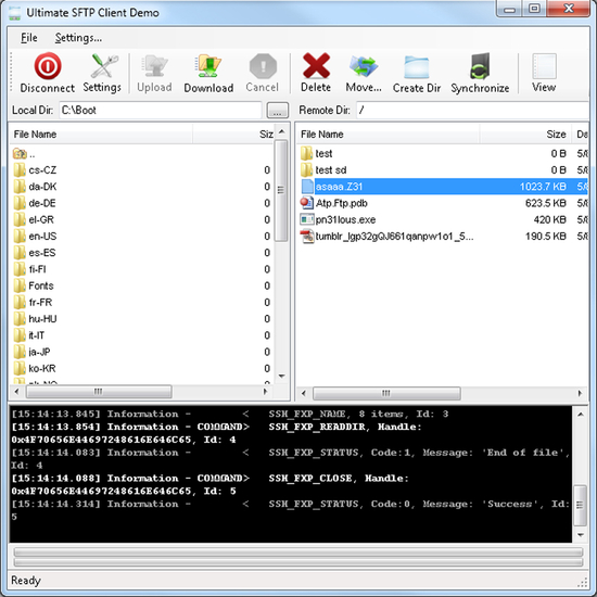 .NET CF SFTP Component in CS VB.NET