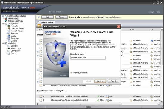 NetworkShield Firewall 2006