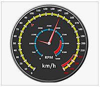 Nevron Gauge for SSRS