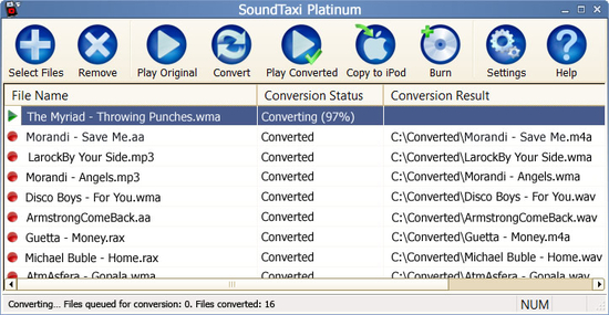 NewPro Convert music files tools