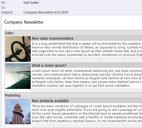 Newsletter