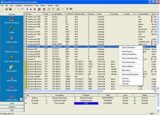 Nsauditor Network Security Auditor