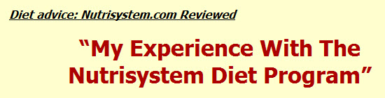 Nutrisystem.com.